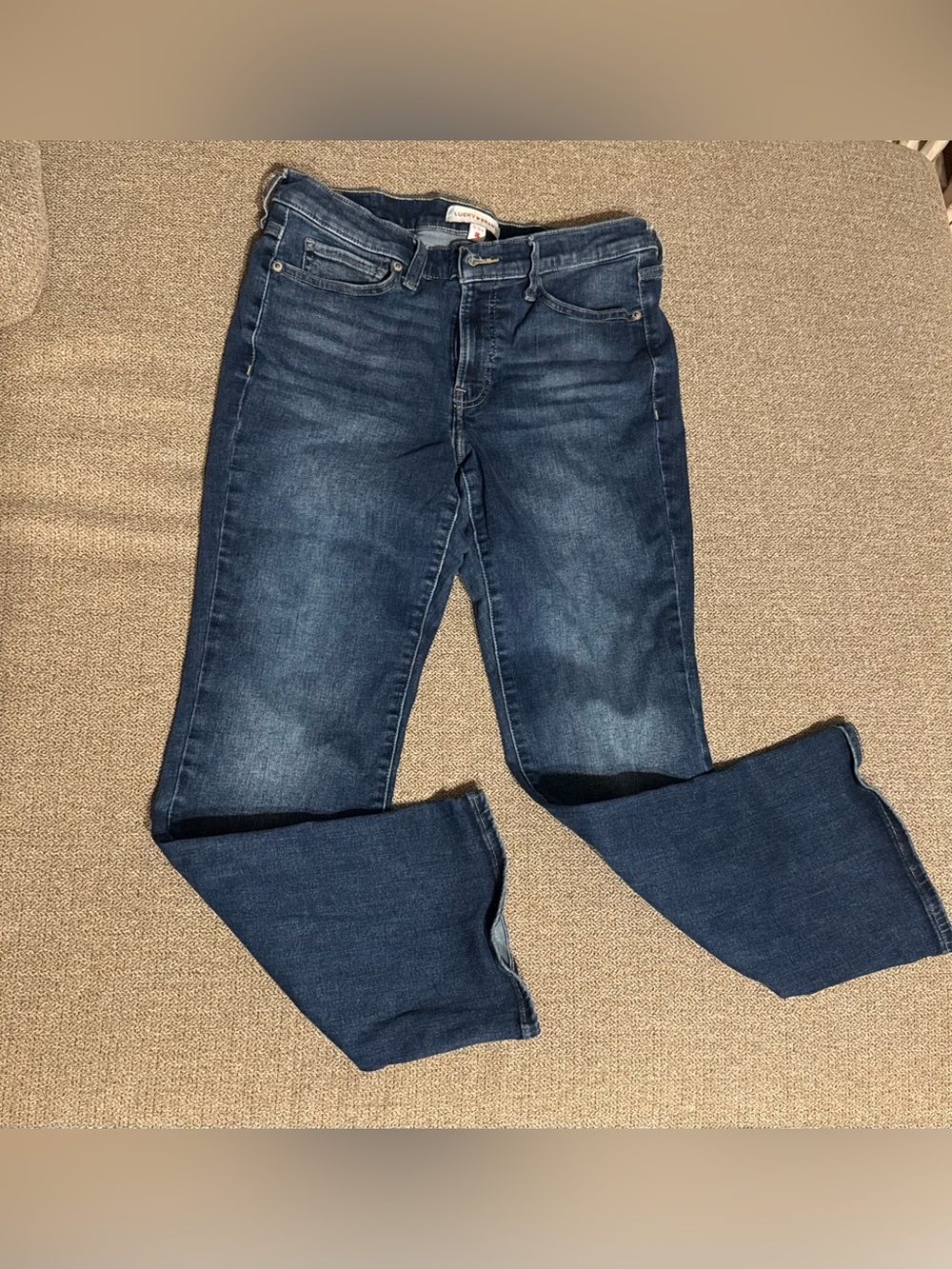 Lucky Brand Dark Blue Flare Jeans